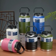 BOTTLE 1 304 Stainless Steel Thermos BOTTLE Large Capacity 1500ml/2000ml/2500ml Wide Mouth, With Han