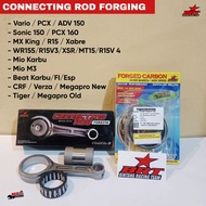 connecting ROD FORGING (CONROD) BRT STANG SEHER VARIO / PCX / WR155 / MX KING / SONIC TIGER / BEAT M