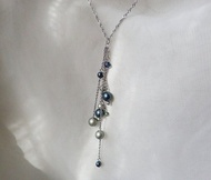 施華洛世奇元素 & 不鏽鋼 項鍊