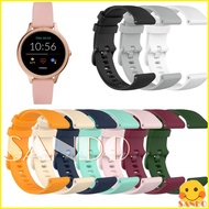 Fossil Gen 5E 42mm Women smartwatch Soft Silicone Strap Smart Watch Replacement Strap Sports band st