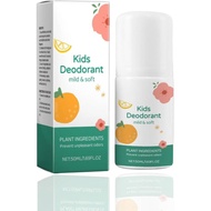 Deodorant for Kids and Teens, Kids Deodorant Girls Boys, Vanilla Deodorant, Roll-On Antiperspirant D