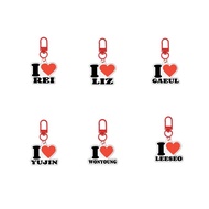 IVE WONYOUNG Yujin Gaeul LIZ Rei Leeseo Acrylic Keychain Zhang Yuanying