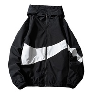 Unisex Jacket Couple men women plus size sports sunscreen jacket windbreaker jaket sukan lelaki musl