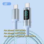 LIKAIYUE 100W Dual Type C Fast Charging Cable 5A Type C To Type C Cable for xiaomi 15T 15TPro 14T 14