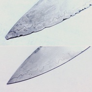 Ready Stok  COD Pengasah Pisau Suction Cup Tungsten Steel Knife Sharpener Lekat di Peti ais Besi Dam