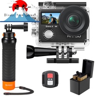 [Direct from Japan]
AKASO Brave4 4K Action Camera with Dual Screens, EIS Stabilization, 40M Waterpro
