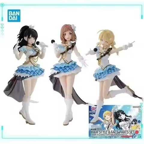 Bandai Original Genuine Hachimiya Meguru Kazano Hiori 30 Minutes Sisters Option Hairstyle & Face Par