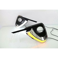toyota fortuner drl and bumper led