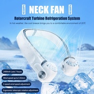 NeckFan Pro Portable Neck fan collapsible kipas mini 360° Silent Fan cooler Surround Air Outlet 2400