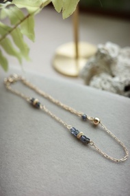 2way 堇青石手鏈 腳鏈 14Kgf