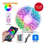 RGB LED Strip Light - 5050 USB Powered 16-Color Remote Control For Indoor DIY Decoration