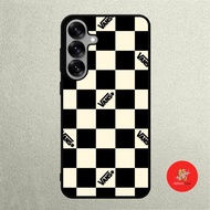 Case SAMSUNG A57 A56 A37 A36 A50 A50 A51 A52 A53 A54 A55 Rubber Softcase VANS Checkboard
