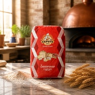 CAPUTO 25Kg Saccorosso Red Flour Special Soft Blend Type "00" For Pizza, Focaccia, Strudel, Brioches
