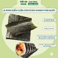 Kimbap rolled seaweed leaves - sushi, seaweed rice rolls 100 leaves - 50 kimbap rolls Viet An Food