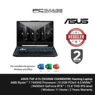 ASUS TUF A15 (FA506N-CGHN069W) 15.6''/AMD Ryzen™ 7/512GB/NVIDIA® GeForce RTX™/W11/2W Gaming Laptop