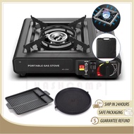 Camping Portable Grill Gas Stove And BBQ Grill Plate Outdoor Cooker Dabur Gas Mini Berkelah Picnic C