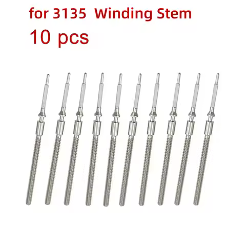 3135 Stem Movement Repair Tool 3135 Movement Winding Stem 1/2/3/5/10 Pcs Steel Handle Rod Metal Watc
