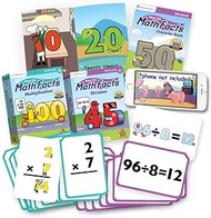 Meet The Math Facts Multiplication & Division Fun Pack – Watch & Practice & Read! Bundle Includes 2 