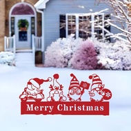 [lzdjlmy1zs] Christmas Decorations Garden Decor Yard Stakes Yard Sign for Holiday Outside Yard