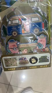 最後2個** Lulu The Piggy罐頭豬投影立體紙燈籠