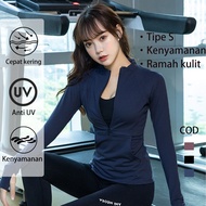 Women's Long Sleeve Fit Body Sports Jacket, women's tops, women's long sleeve tops