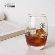 Baileys 百利甜酒金邊玻璃酒杯 約250ml 一套6隻
