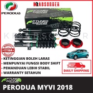 [Daily Ship] Myvi G3 2018 Adjustable High low softhard Ftuned  S Series-Suspention-Myvi g3 2018