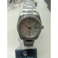 Alexandre Christie Women Silver Stainless-Steel Authentic Watch 2599 LDBSSMS