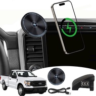 for Ford F150 Phone Mount Magnetic 15W Fast Wireless Charger for F150 2021-2024