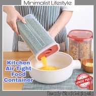 Air Tight Food Storage Container Organizer Dispenser Partition BPA Free Rice Grain Cereal Kitchen Tu