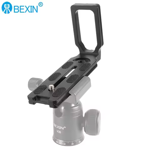 BEXIN MPU-120L Universal Camera L Bracket Shot Quick Release L Plate Swiss Vertical Video Compatible