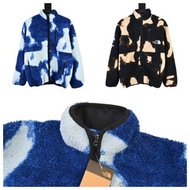 Supreme x The North Face TNF Bleached Fleece Jacket 聯名牛仔紮染搖粒絨拉鍊開衫夾克外套