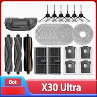 Dreame X30 Ultra / X30 Master Vacuum Cleaner Replacement Accessories Main Side Brush HEPA Filter Mop