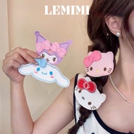 Hello Kitty Melody Cinnamoroll Lemimi Cartoon Hair Sticker Female Hair Fixing Pad FT003
