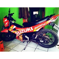 SUZUKI Satria Fu facelift motorcycle Sticker - decal Satria Fu 150 ecstar gpSUZUKI