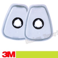 1 PAIR 3M 502 Filter Covers adapter for 5000/6000 Series Respirators 2 pcs