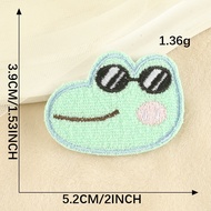 [Angel Bella DIY Handmade] AS130|Self-Adhesive Small Crocodile Patch Cloth Terry Computer Rust Embro