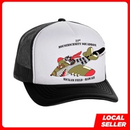 Kucing Jet Fighter VIntage Trucker Cap