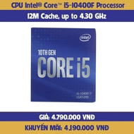 Cpu Processor Chip INTEL CORE I5 10400F - 2.90 GHZ + Fan - BOX