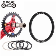 MUQZI 5PCS Crankset Washer BB30 BB86 BB91 BB92 PF30  MTB Road Bike Crank Washer 24 29 30MM Crank Spa