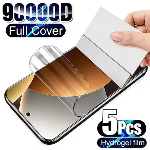 3/4/5Pcs Hydrogel Film for Xiaomi Mi 10T Pro 9T A1 A2 A3 Lite Screen Protector for Mi 10 Lite 9 11 1