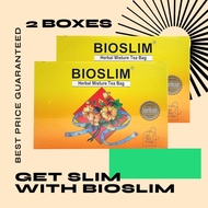 [2 BOXES] BIOSLIM HERBAL TEA BAG 保秀丽 30S EXP 12/2026