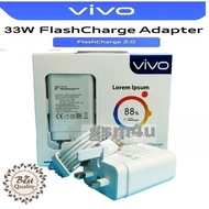 [CHARGER 33W]VIVO Y33T V23e V23 V23Pro V21 V21e V20 Pro V20SE X50 X60 Flash Charge2.0 Adapter +TypeC