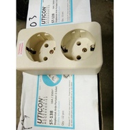 UTICON 2-HOLE PLUG PLUG CONNECTION/