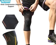 Kenner Breathable Knee Guard Compression Brace Support Protector Sports Pelindung Lutut Injury Recovery Pad Sleeves