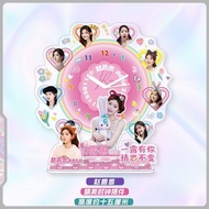 Grab Zhao Lusi Merchandise acrylic multi-plug clock ornaments Exquisite Desktop Collection Standing 