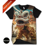 3D Children's Lion Dance T-Shirt Lion Dance Children's Lion Dance Shirt REG-R206