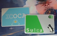 ICOCA $130SUICA $220每張含500日元餘額 500 按金全新 Suica 西瓜卡 購自日本  ICOCA