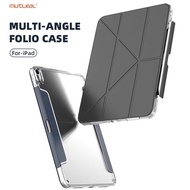 Case For iPad 10th 10.9 2022 10.2 9th Gen8 Gen7 Pro 12.9 11 M2 Case Air 5 4 3 Smart Cover With Pencil Holder Case