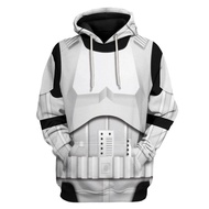 Star Wars R2-D2Robot Digital 3D Defective Hooded Sweatshirt Cosplay New Style Sweatshirt2021 Printin